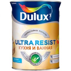 Краска Dulux Ultra Resist для кухни и ванной матовая BC 2,5 л