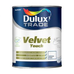 Краска Dulux Velvet Touch для стен и потолков матовая BW 1 л