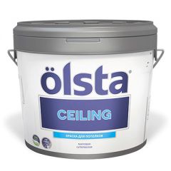 Краска интерьерная Olsta Ceiling для потолков 0,9 л
