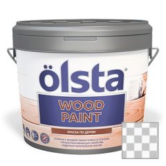 Краска Olsta Wood Paint Прозрачная 2,7 л