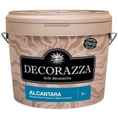 Декоративное покрытие Decorazza Alcantara с эффектом замши 5 л