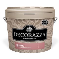 Декоративное покрытие Decorazza Rustic с эффектом грубого обработанного камня 15 кг