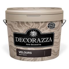 Декоративное покрытие Decorazza Velours с эффектом бархата 1,2 кг