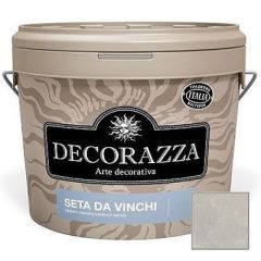 Декоративное покрытие Decorazza Seta Da Vinci Argento (SD 001) 1 кг