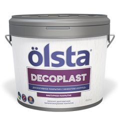 Декоративная штукатурка Olsta Decoplast 10 л