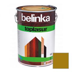 Декоративное покрытие Belinka Toplasur с воском №27 олива 10 л
