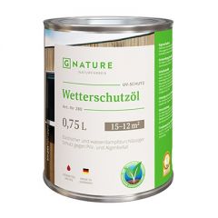 Масло G-NATURE 280 Wetterschutzol защитное для фасадов 0,75 л