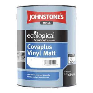 Краска водоэмульсионная акрило-виниловая интерьерная матовая Johnstones Covaplus Vinyl Matt Pastel (Past/L) (304892) 5 л