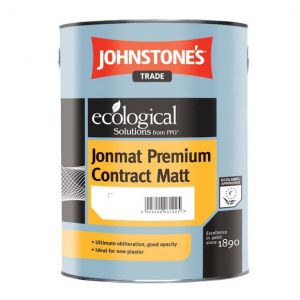 Краска водоэмульсионная интерьерная Johnstones Jonmat Premium Contract Matt матовая Pastel (Past/L) (305330) 5 л